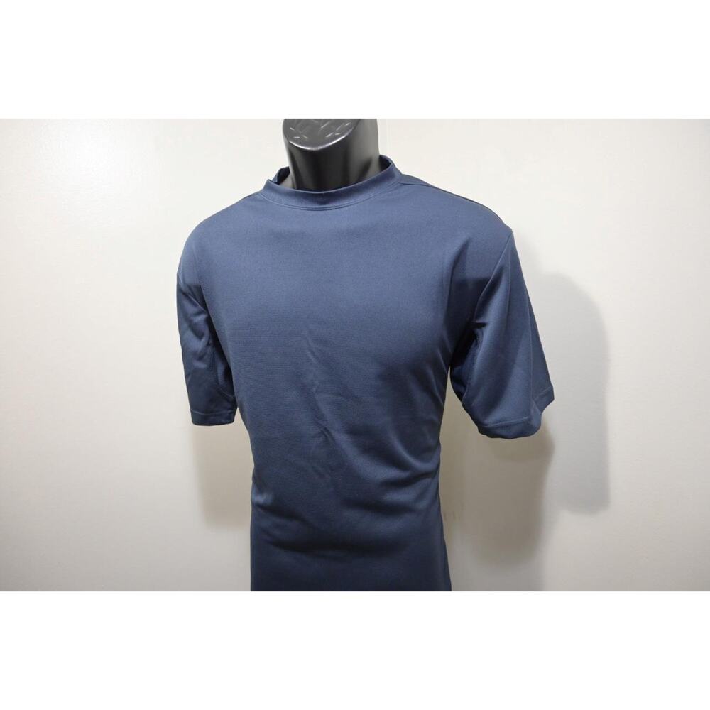 Beretta Tactical Blue Short‎ Sleeve Baselayer Gym Shirt Mens Size Medium